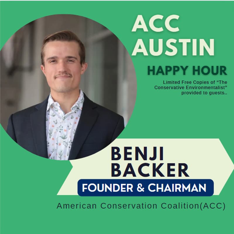 Cover Image for ACC Austin: Happy Hour with Benji Backer