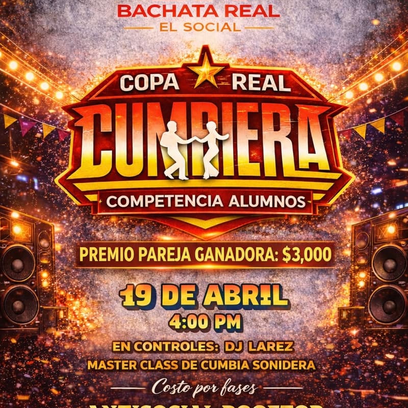 Foto de portada de Copa Real Cumbiera 2026