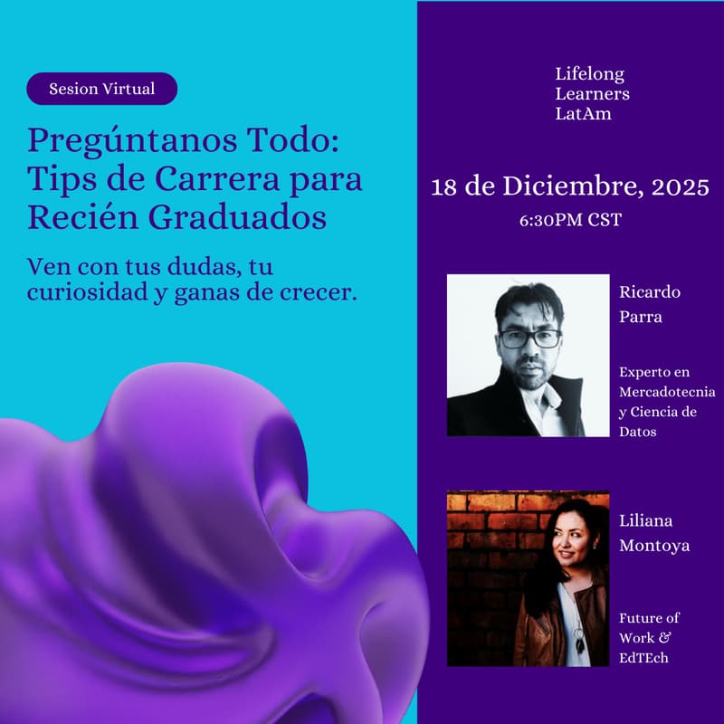 Cover Image for Pregúntanos Todo: Tips de Carrera para Recién Graduados