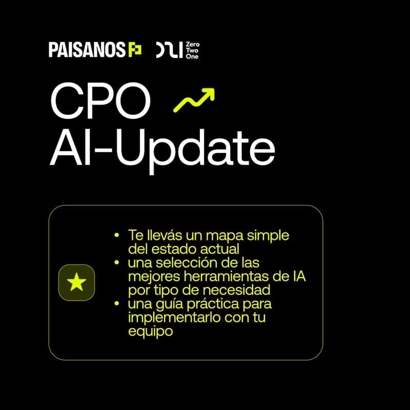 Cover Image for CPO AI-Update: 2 horas para ponerte al día CON TODO