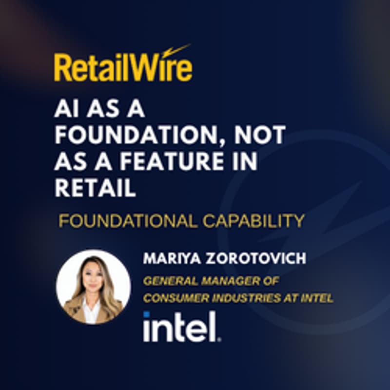 Cover Image for AI as a Foundation, not as a Feature in Retail