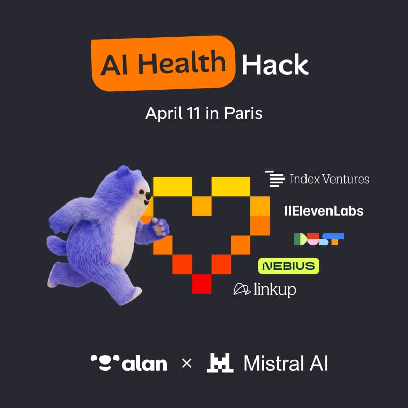 Cover Image for Alan x Mistral: AI Health Hack