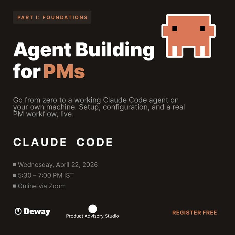Cover Image for Agent Building for PMs