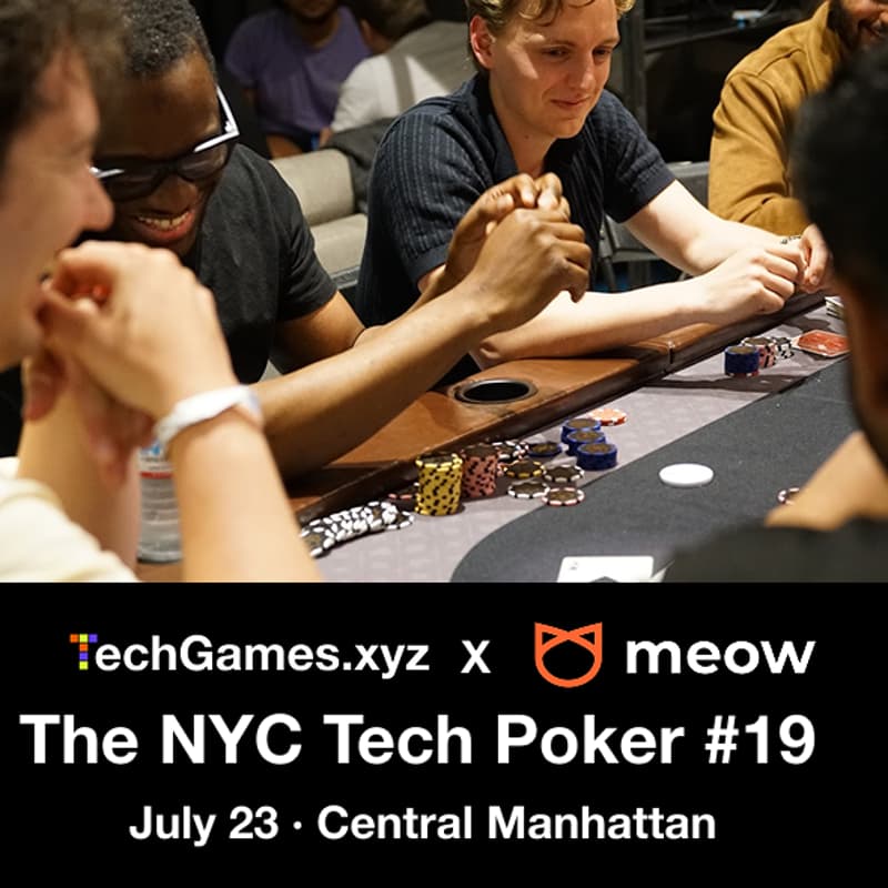 Titelbild für The NYC Tech Poker by Techgames.xyz #19