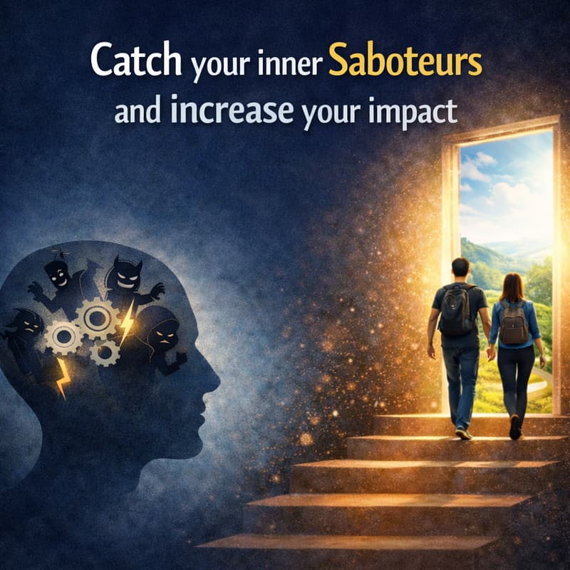 Cover Image for Catch your saboteurs and increase your impact for sustainable change!