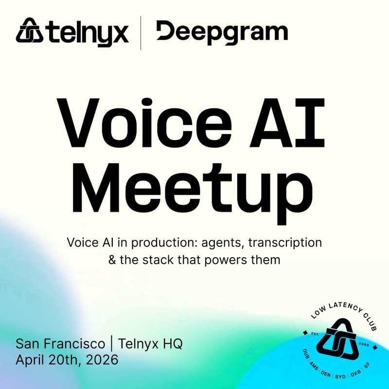 Cover Image for Low Latency Club Voice AI Meetup