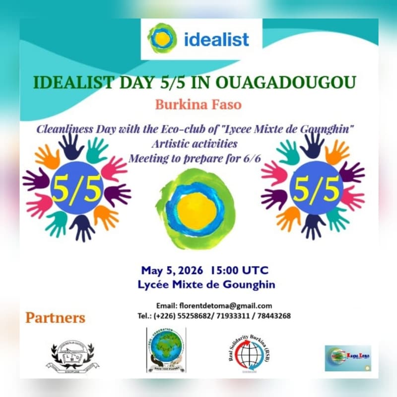 Cover Image for Idéalist day in Ouagadougou