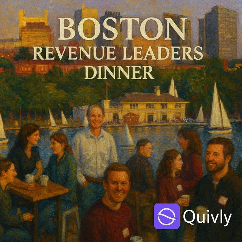 Cover Image for Boston Revenue Leaders Dinner by Quivly.ai