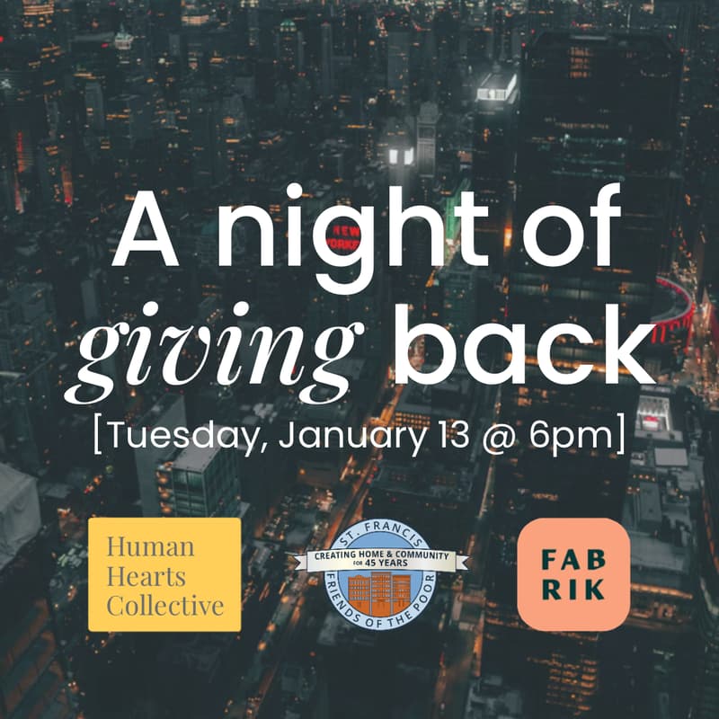 Cover Image for A Night of Giving Back