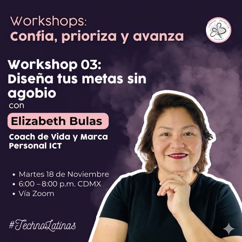 Cover Image for Diseña tus metas sin agobio: Del deseo al plan - Confía, Prioriza y Avanza