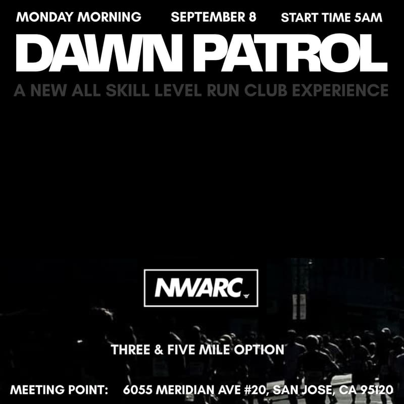 Cover Image for DAWN PATROL MONDAYS 5AM