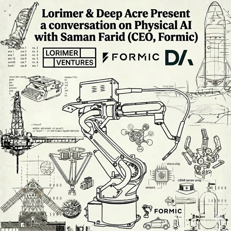 Cover Image for A Candid Conversation on Robotics + Physical AI with Saman Farid, Founder and CEO of Formic