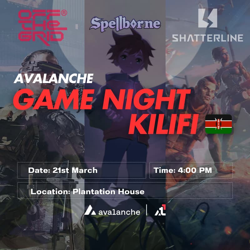 Cover Image for Avalanche Game Night - Kilifi