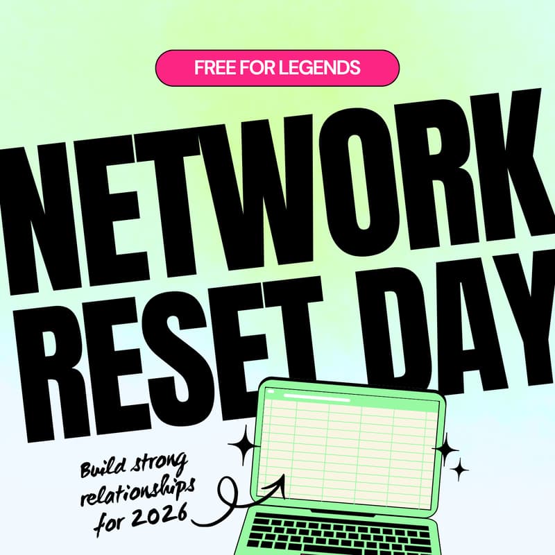 Cover Image for Network Reset Day: Figure out your key connections ahead of the new year