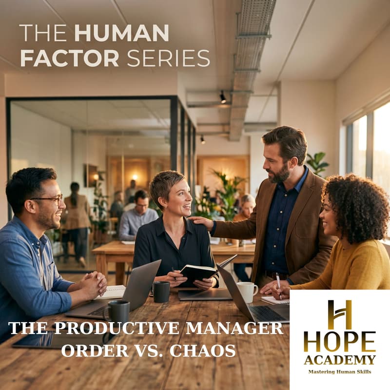 Cover Image for The Productive Manager ORDER VS CHAOS