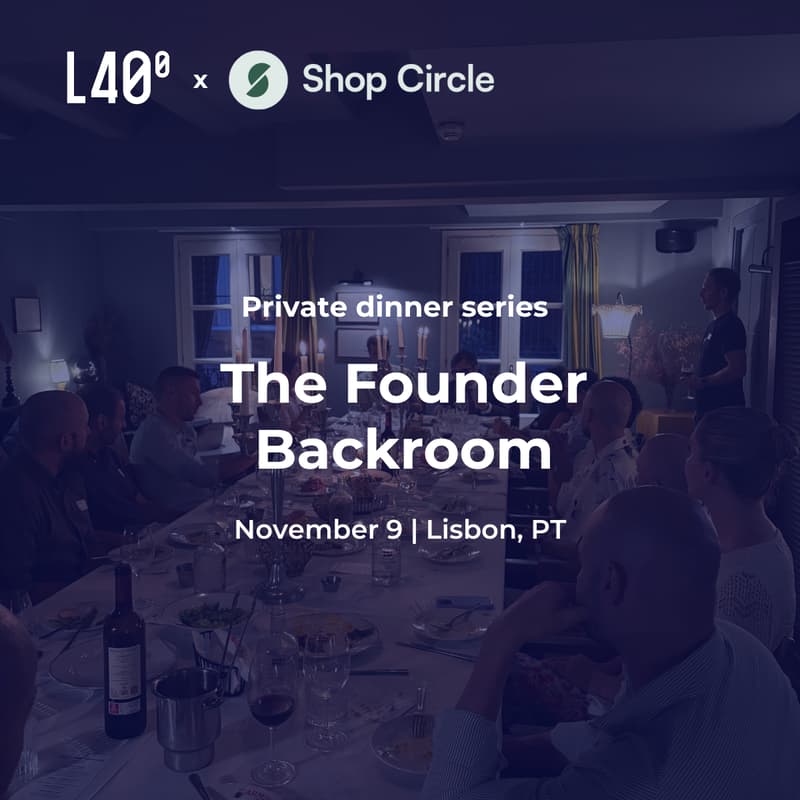 Cover Image for Lisbon Founder Backroom (Private Dinner)