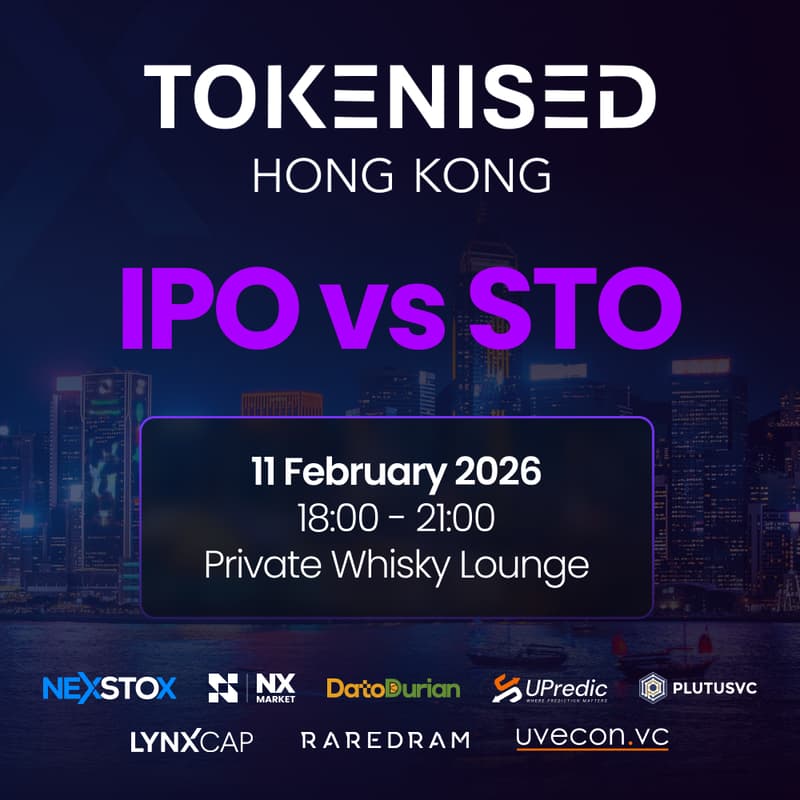 Cover Image for TOKENISED HK DAY 2 - IPO vs STO
