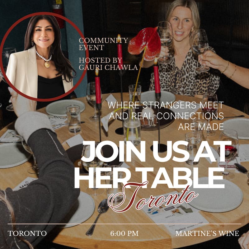 Cover Image for HER Table with Gauri Chawla