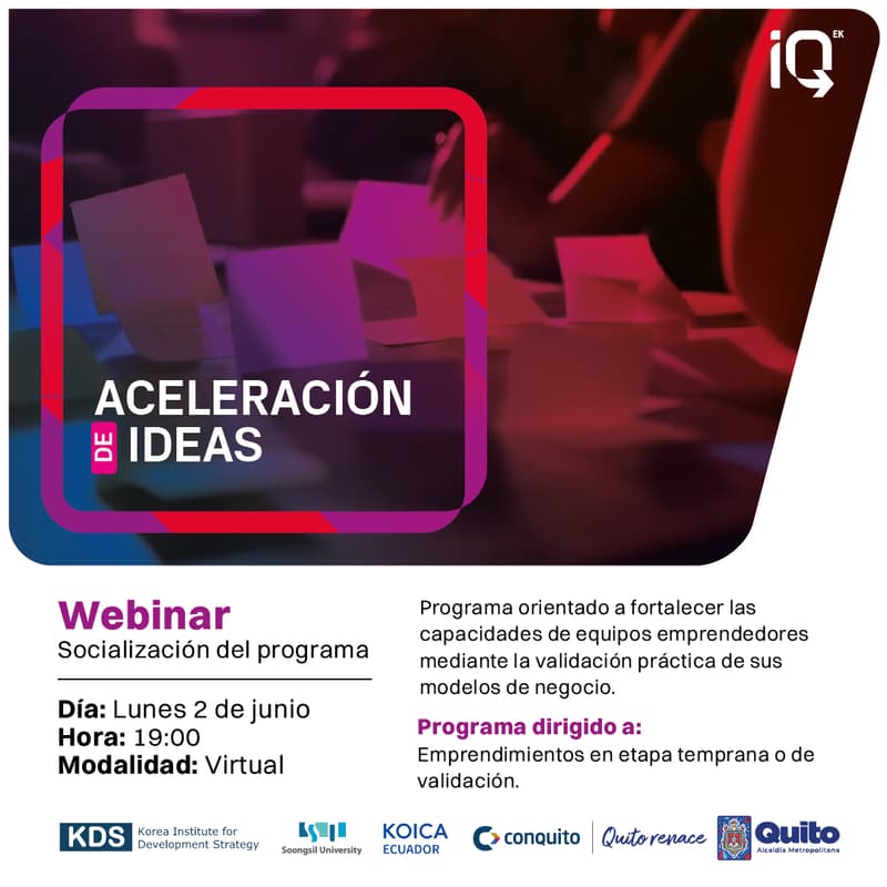 Cover Image for 🚀 Webinar: Programa de Aceleración de Ideas – SAP 💡