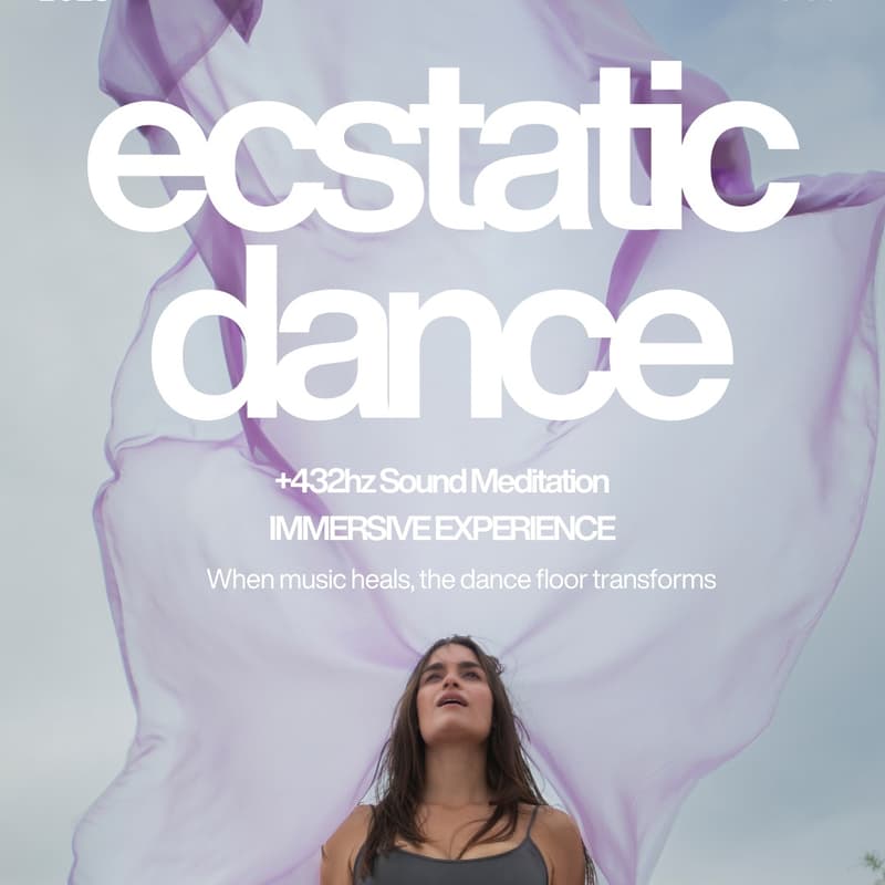 Foto de portada de Immersive Ecstatic Dance & 432hz Sound Meditation