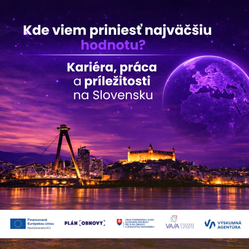 Cover Image for 4. Webinár: Kde viem priniesť najväčšiu hodnotu? Kariéra, práca a príležitosti na Slovensku