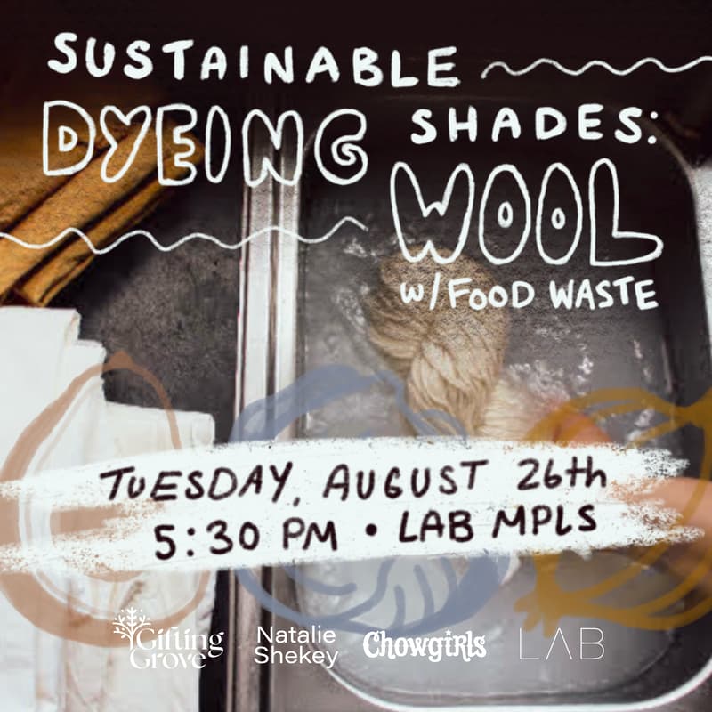 Cover Image for Sustainable Shades: Dyeing Wool with Food Waste