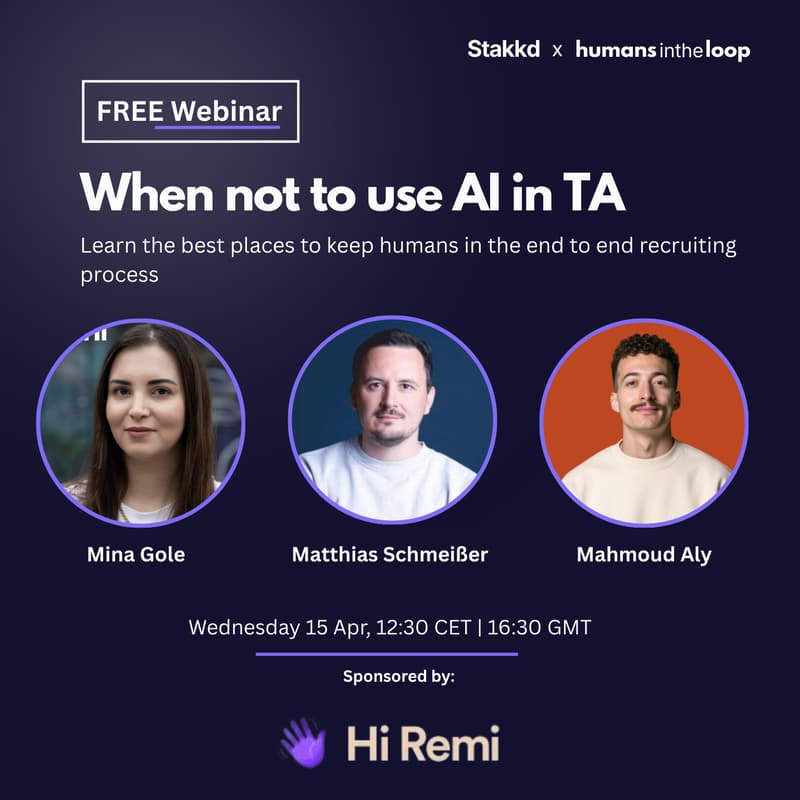 Cover Image for When not to use AI in TA