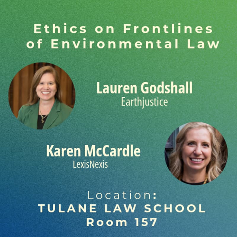 Cover Image for Ethics on Frontlines of Environmental Law