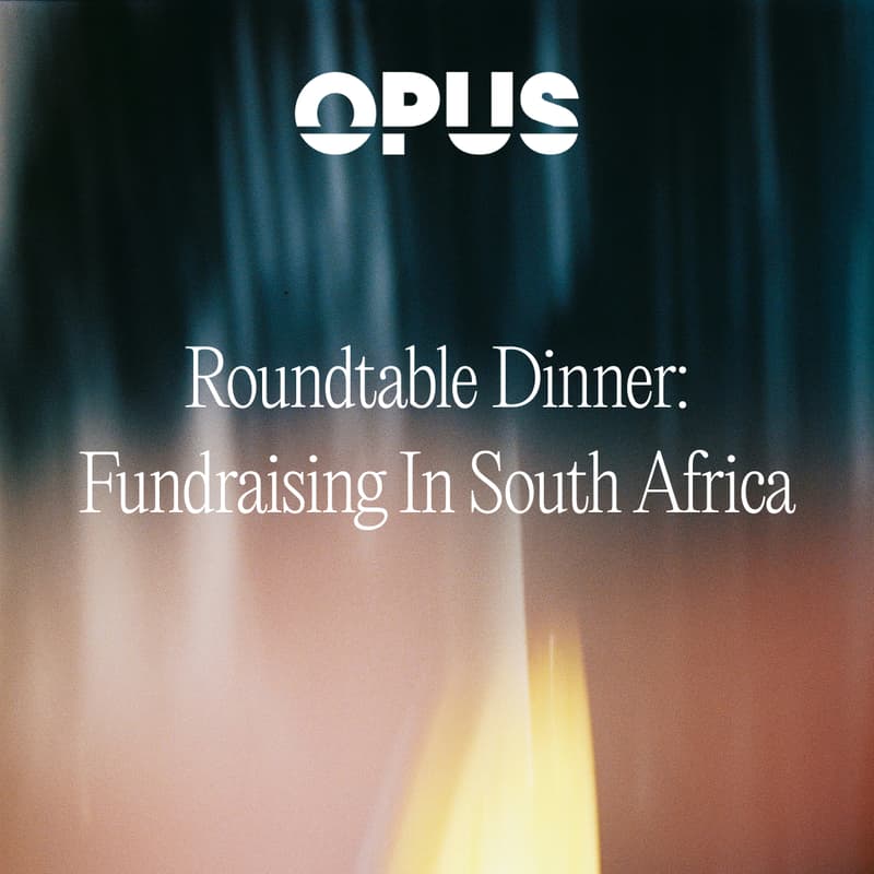Cover Image for OPUS SA: Fundraising Roundtable Dinner