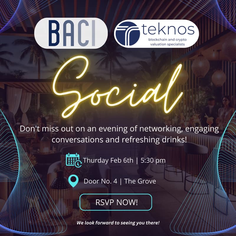 Cover Image for You’re Invited: BACI & Teknos Social Event!