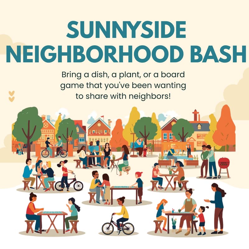 Cover Image for Sunnyside Neighborhood Bash
