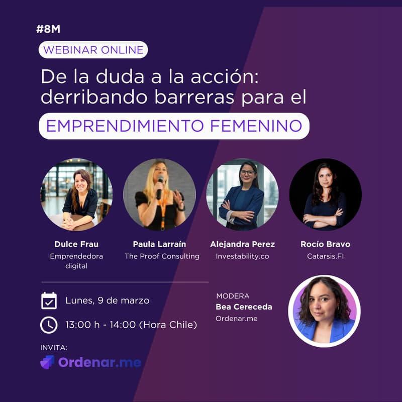Cover Image for De la duda a la acción: derribando barreras para el emprendimiento femenino
