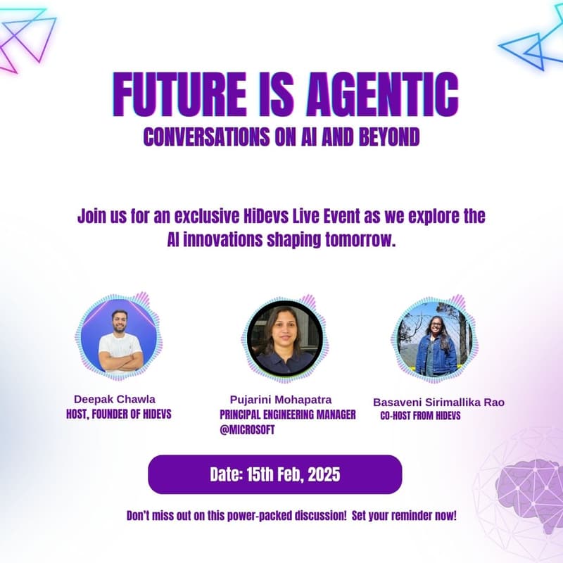 Cover Image for Future is Agentic: A Conversation on AI and Beyond