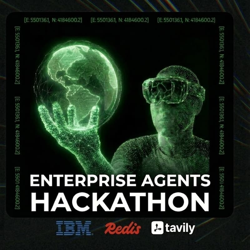 Cover Image for Enterprise Agents Hackathon: Powered by IBM Watsonx Orchestrate AI Labs, Tavily, and Redis