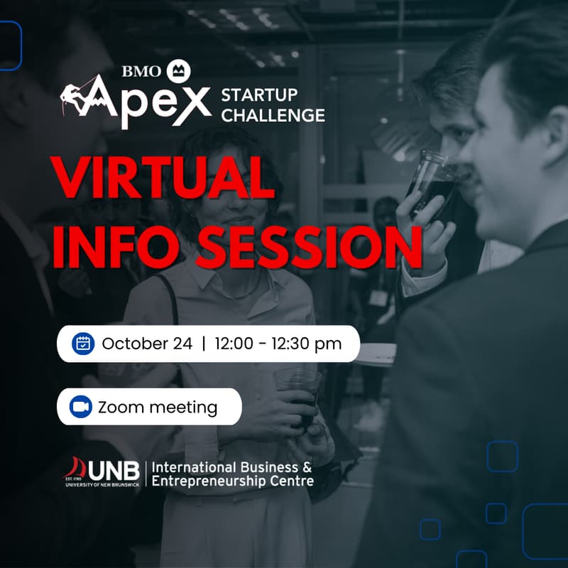 Cover Image for BMO Apex Startup Challenge Info Session