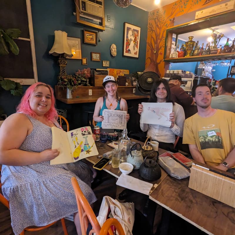 Cover Image for Drink & Draw Toronto #77 Still life practice πΏ