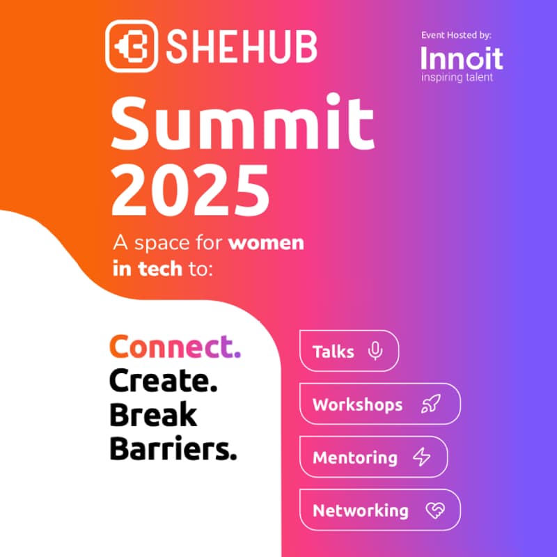Cover Image for SheHub Summit 2025 👩‍💻 Connect. Create. Break Barriers.