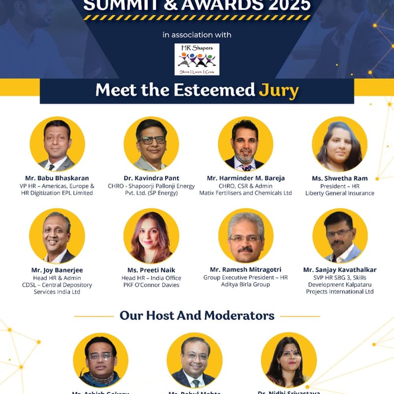 Cover Image for Mumbai HR Leadership Summit and Awards Evening Dec 2025