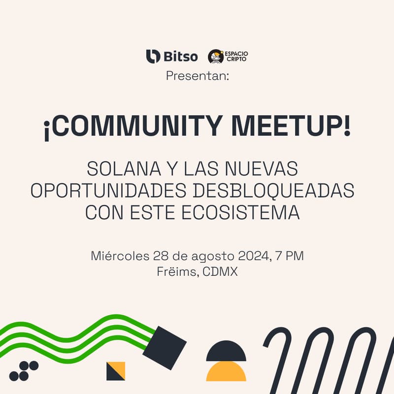 Cover Image for Community Meetup por Bitso y Espacio Cripto