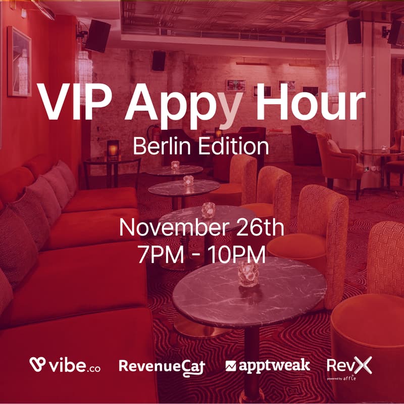 Cover Image for VIP (App)y Hour: Berlin Edition