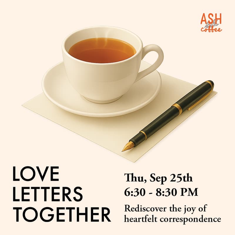 Cover Image for Love Letters Together: Atlanta Letter Writing Experience