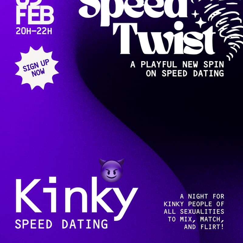 Cover Image for SpeedTwist Kinky Edition, 5th of Feb 😈