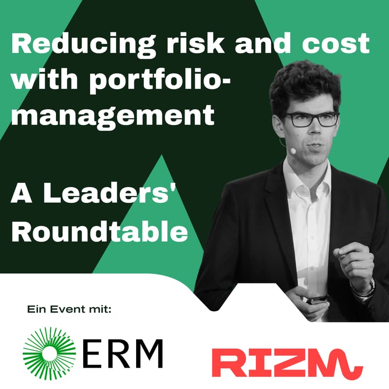 Cover Image for RIZM x ERM - Reducing risk and cost with portfolio-management