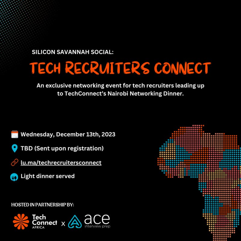 Cover Image for Silicon Savannah Social: Tech Recruiters Connect
