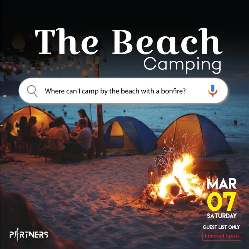 Cover Image for The Beach Camping | Fujairah
