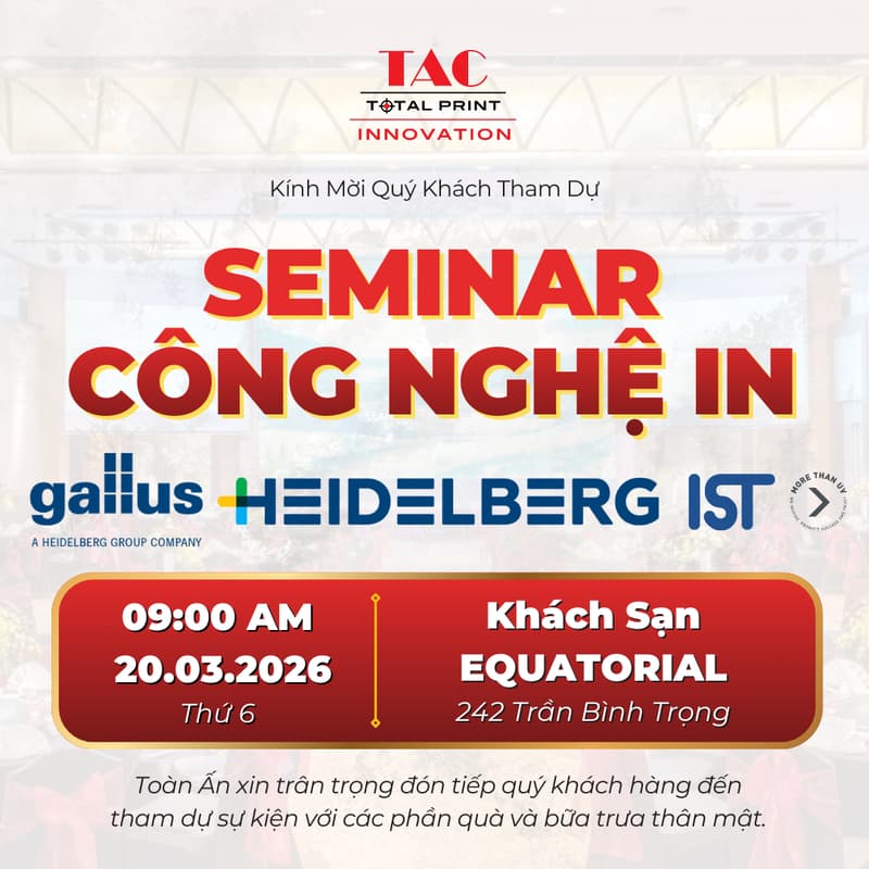 Cover Image for Seminar Công Nghệ In