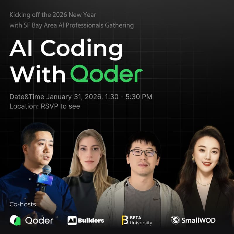 Cover Image for AI Coding with Qoder @Silicon Valley