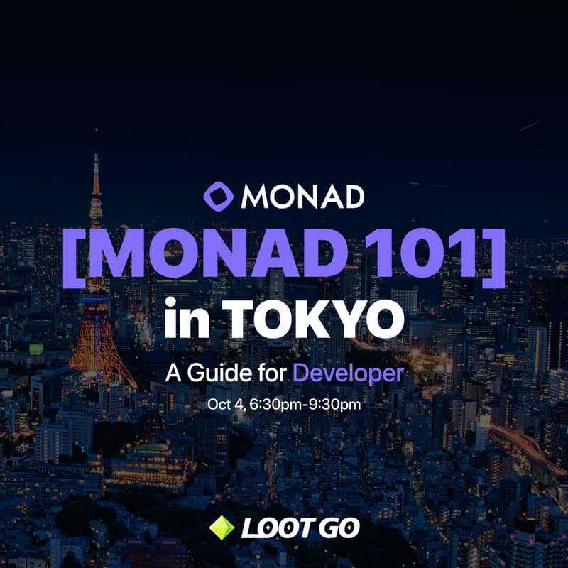 Cover Image for [Monad 101] in Tokyo - A guide for Developers