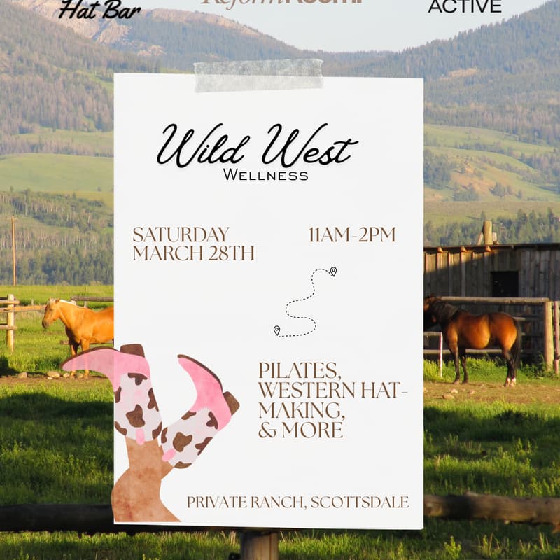 Cover Image for The Wild West Activation Hosted by Reform Room