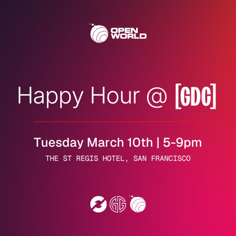Cover Image for Open World Happy Hour @GDC